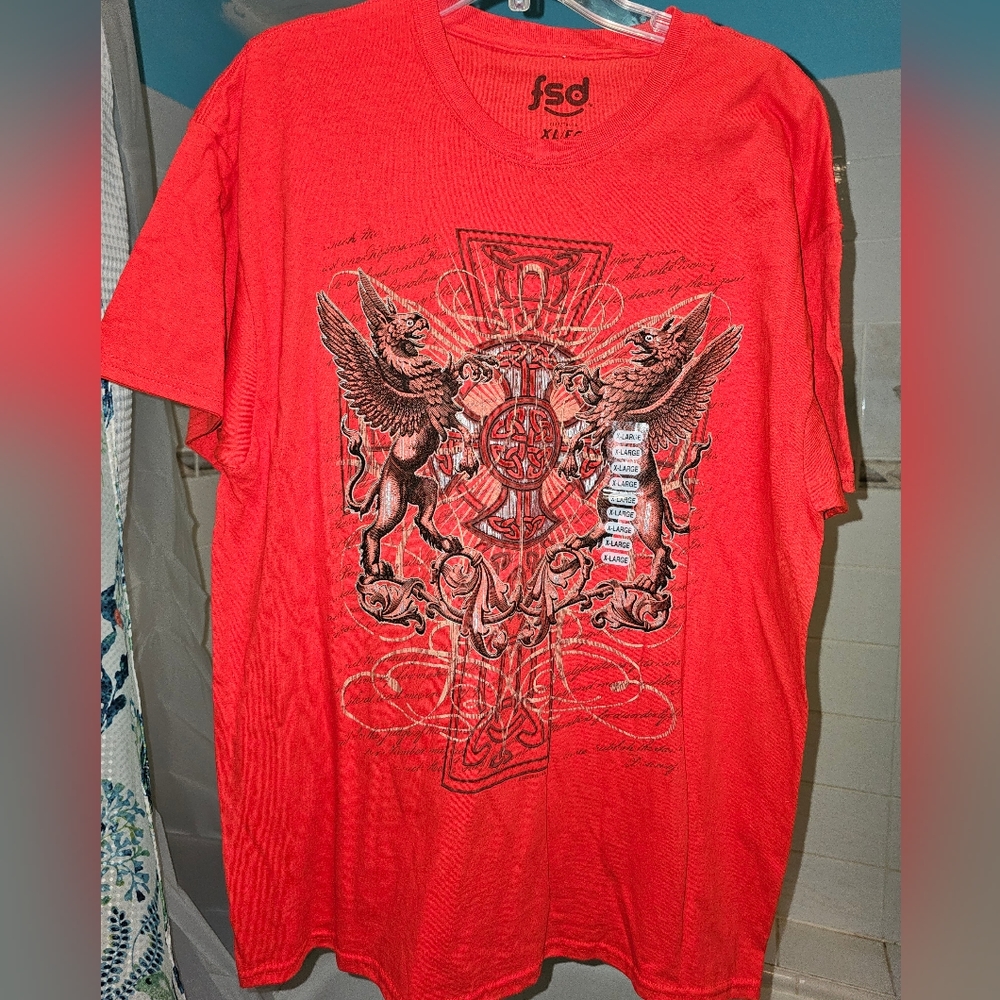 FSD NEW Dragon style T-shirt,XL